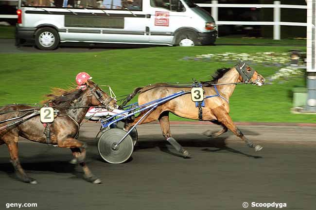 24/11/2009 - Vincennes - Prix Arsinoé : Arrivée