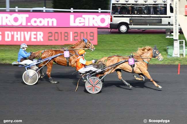 29/01/2019 - Vincennes - Prix d'Ambert : Arrivée