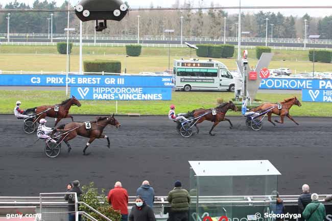 22/01/2022 - Vincennes - Prix de Brest : Result