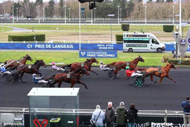 30/01/2025 - Vincennes - Prix de Langeais : Arrivée