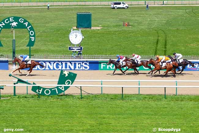 15/04/2015 - Chantilly - Prix du Belvédère : Arrivée