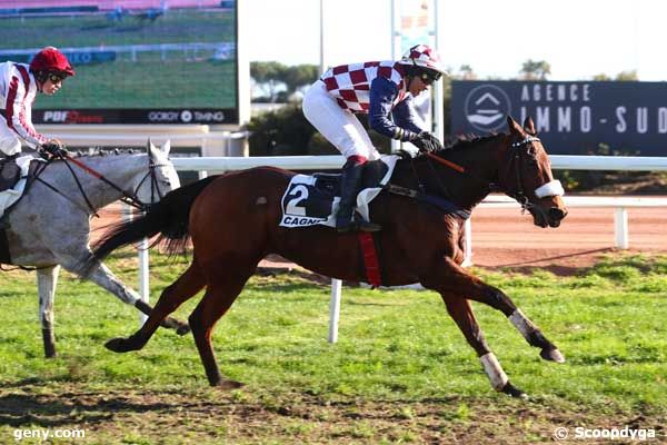 11/12/2023 - Cagnes-sur-Mer - Prix de l'Escours : Arrivée