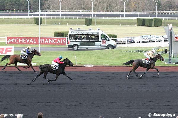 26/11/2007 - Vincennes - Prix de Putanges : Arrivée