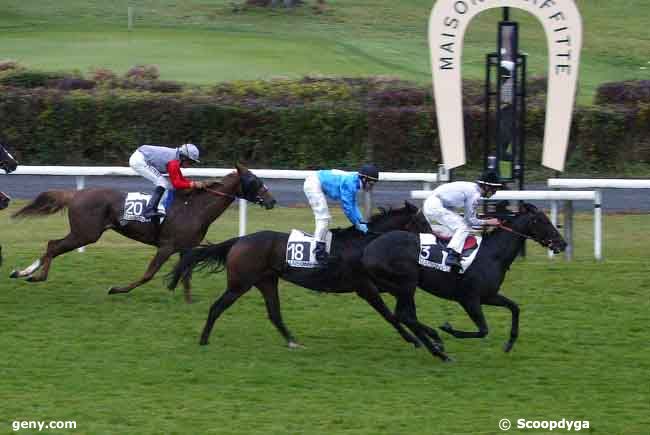 15/10/2008 - Maisons-Laffitte - Prix de Saint-Forget : Arrivée