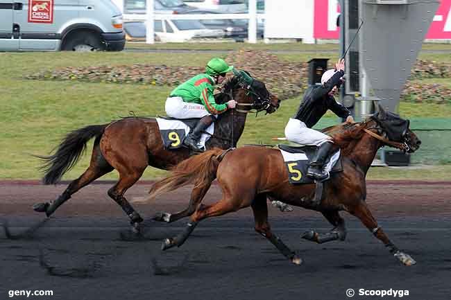 22/02/2009 - Vincennes - Prix Louis le Bourg : Arrivée