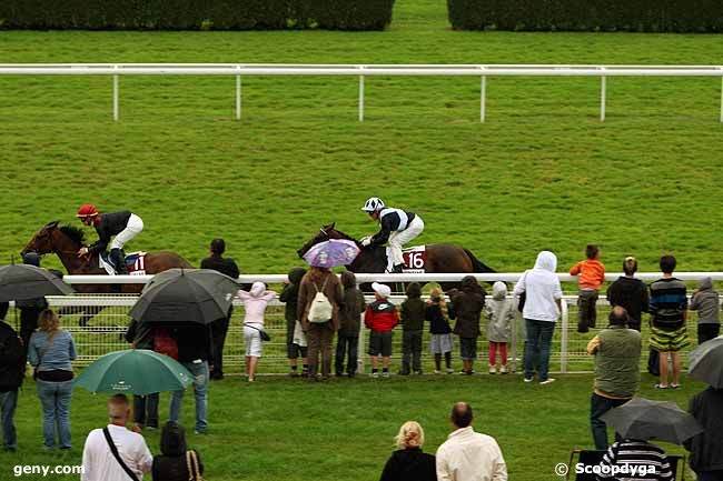 22/08/2011 - Clairefontaine-Deauville - Prix des Aubépines : Arrivée