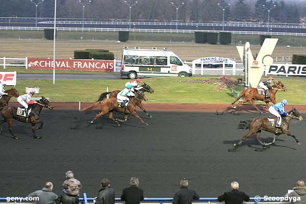 21/02/2008 - Vincennes - Prix de Lauzun : Arrivée