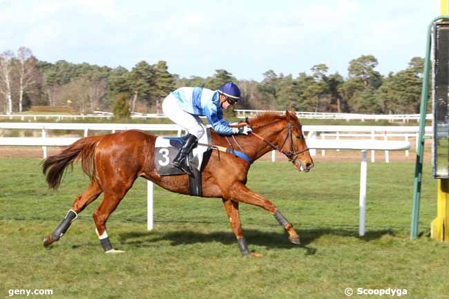 02/03/2016 - Fontainebleau - Prix Colonel Jean de Royer : Arrivée