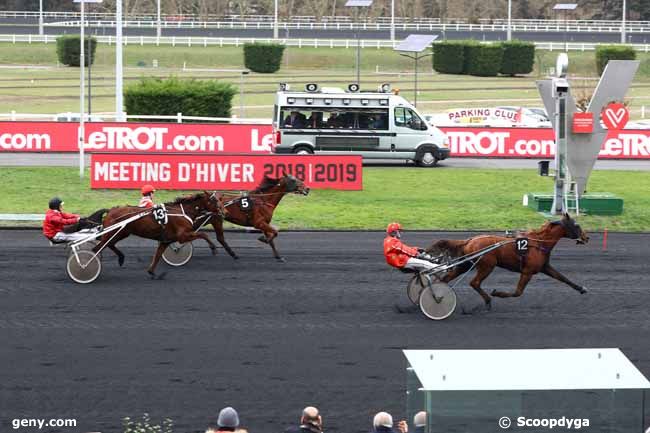 29/01/2019 - Vincennes - Prix de Vitteaux : Arrivée