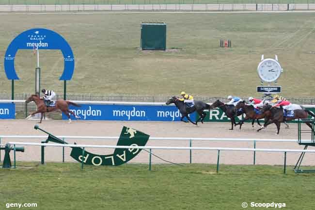 02/03/2013 - Chantilly - Prix Meydan Hôtel : Arrivée