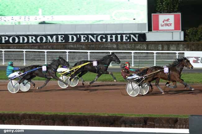 19/02/2014 - Enghien - Prix de Caudebec : Arrivée