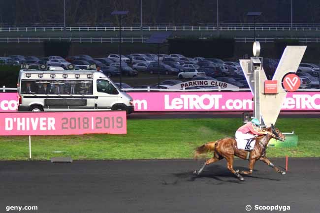 30/12/2018 - Vincennes - Prix de Portbail : Arrivée