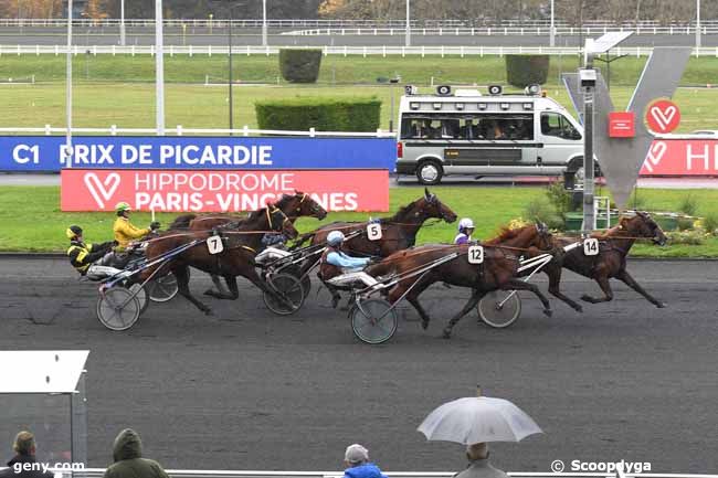 27/11/2019 - Vincennes - Prix de Picardie : Result