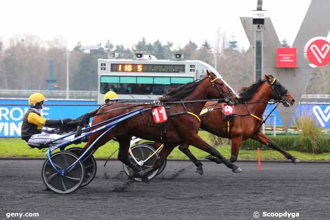 11/01/2021 - Vincennes - Prix de Croissanville : Arrivée