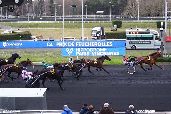 02/02/2022 - Vincennes - Prix de Feucherolles : Arrivée