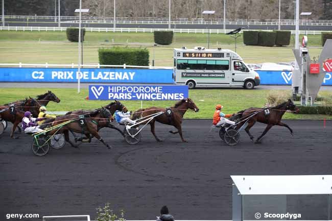 02/02/2023 - Vincennes - Prix de Lazenay : Arrivée