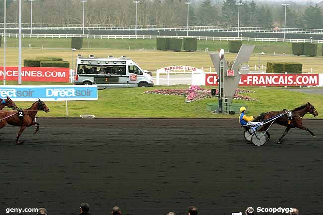 08/02/2010 - Vincennes - Prix des Charentes : Arrivée