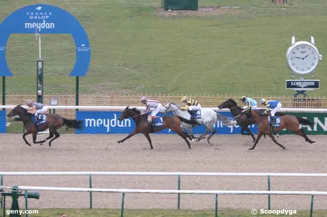 03/03/2012 - Chantilly - Prix Meydan Hôtel : Arrivée