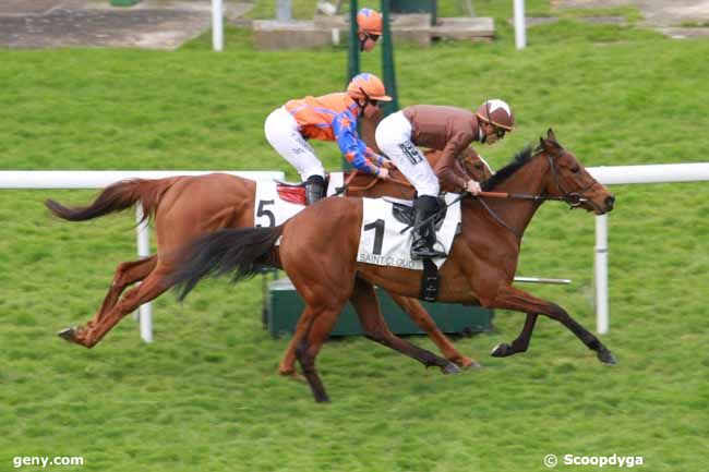 01/04/2015 - Saint-Cloud - Prix de Grignon : Arrivée