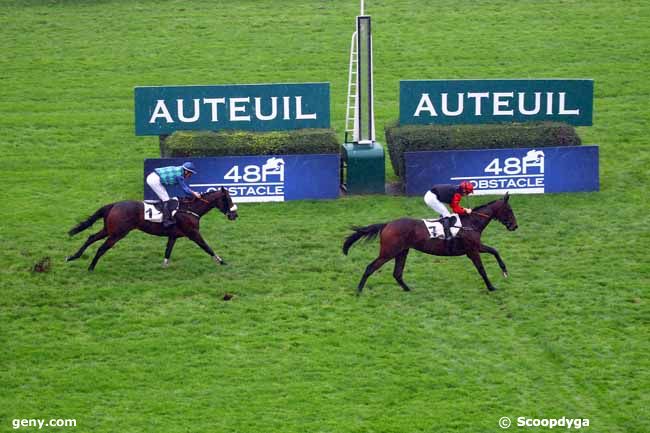 03/11/2019 - Auteuil - Prix Coq Gaulois : Arrivée