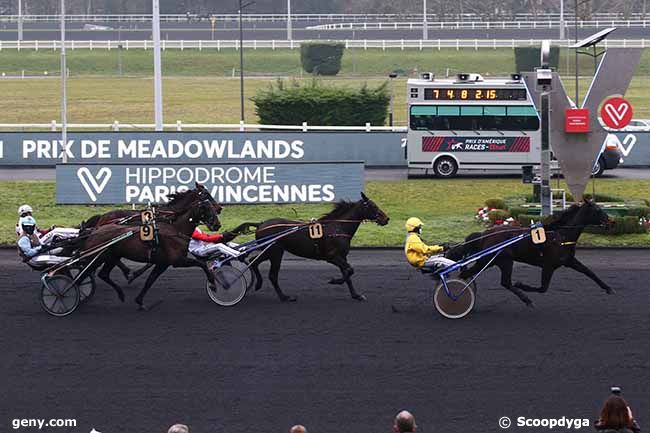 31/01/2021 - Vincennes - Prix de Meadowlands : Arrivée