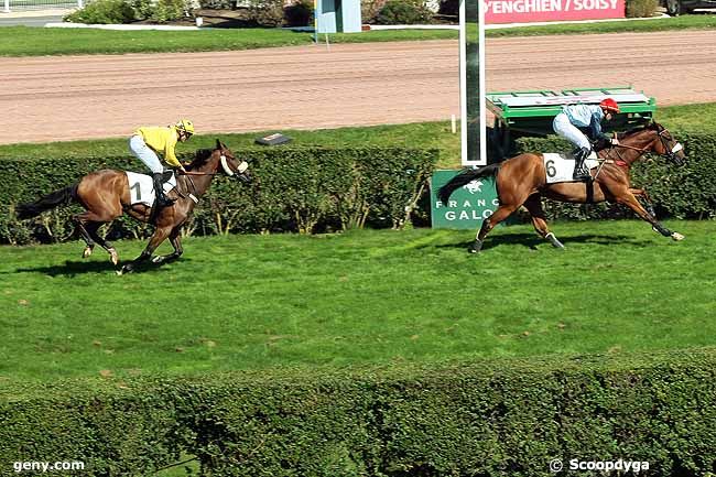 12/09/2014 - Enghien - Prix des Rouges Terres : Ankunft