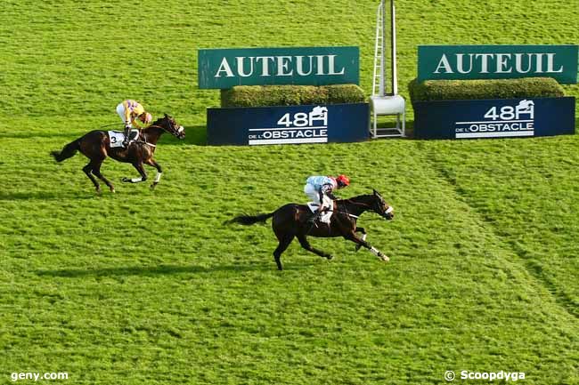 08/11/2015 - Auteuil - Prix Maurice Gillois - Grand Steeple-Chase des 4 ans : Arrivée
