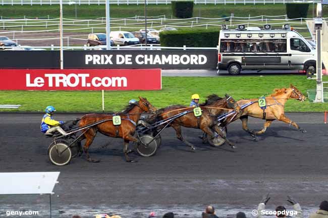 11/02/2018 - Vincennes - Prix de Chambord : Arrivée