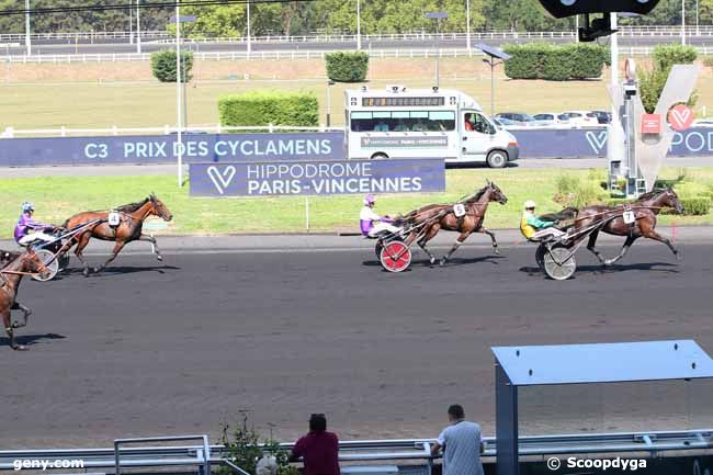 31/08/2022 - Vincennes - Prix des Cyclamens : Arrivée