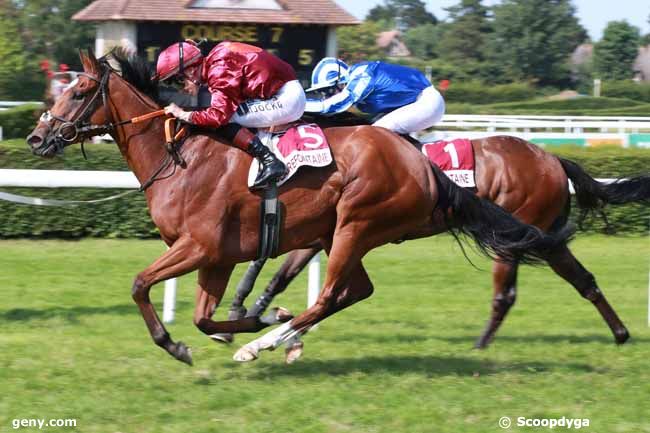 06/08/2025 - Clairefontaine-Deauville - Prix Tristan de Lilet (Prix Kalamoun) : Arrivée