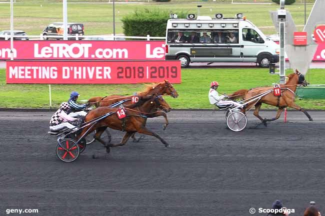 22/12/2018 - Vincennes - Prix de Plouëscat : Arrivée