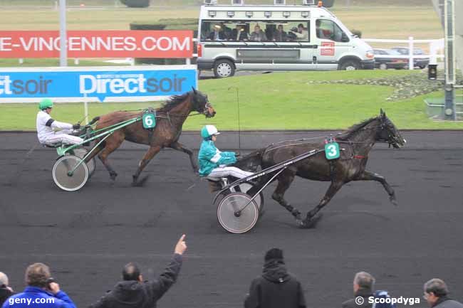 04/01/2011 - Vincennes - Prix de Mezières : Arrivée