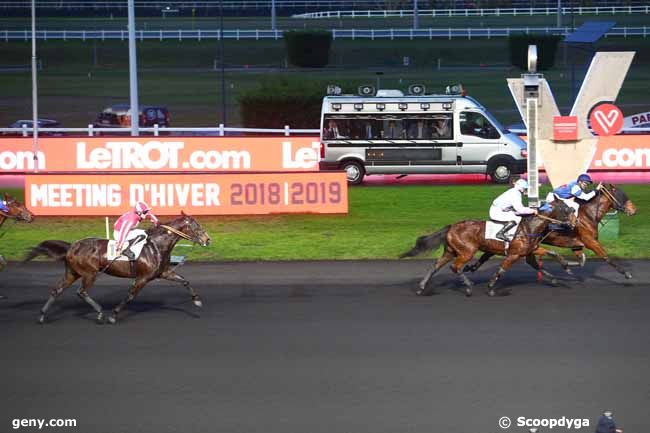 22/12/2018 - Vincennes - Prix de Courteilles : Arrivée