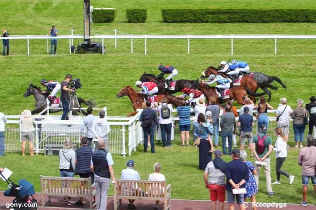 11/08/2021 - Clairefontaine-Deauville - Prix des Gardénias : Arrivée