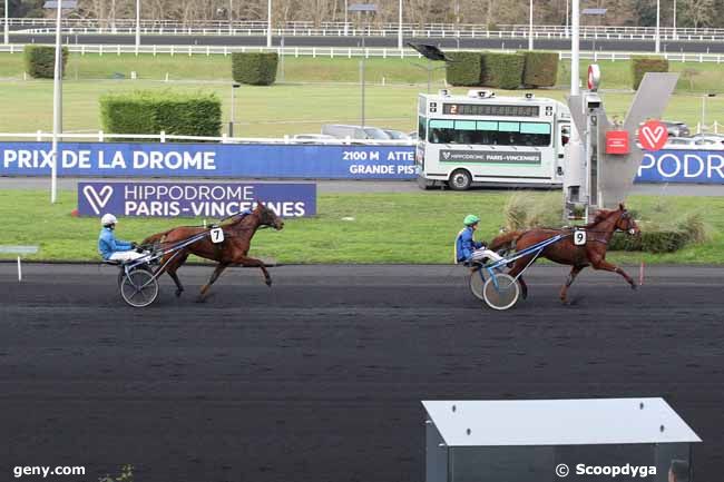 31/12/2022 - Vincennes - Prix de la Drôme : Arrivée