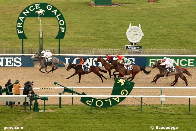 25/02/2016 - Chantilly - Prix de la Route de la Justice : Arrivée