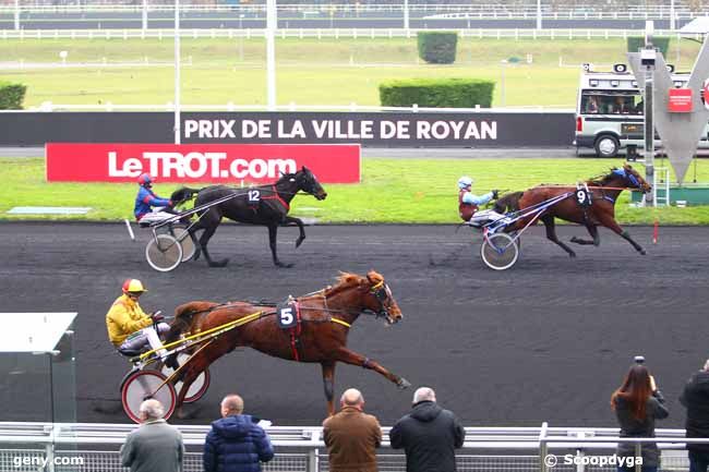 06/12/2017 - Vincennes - Prix de la Ville de Royan : Arrivée