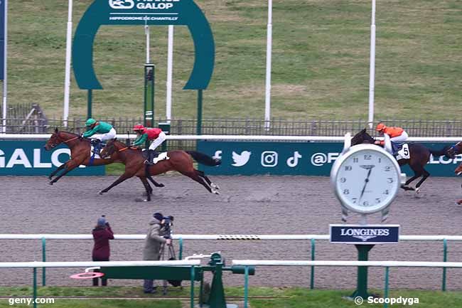 13/01/2024 - Chantilly - Prix du Bois de Précy : Arrivée