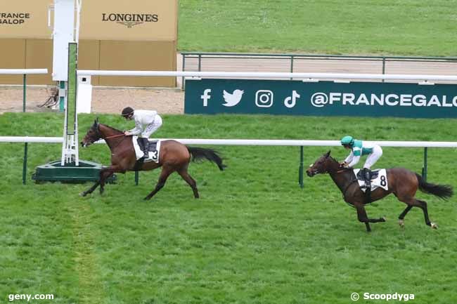 07/04/2024 - ParisLongchamp - Prix du Pré aux Clercs : Arrivée