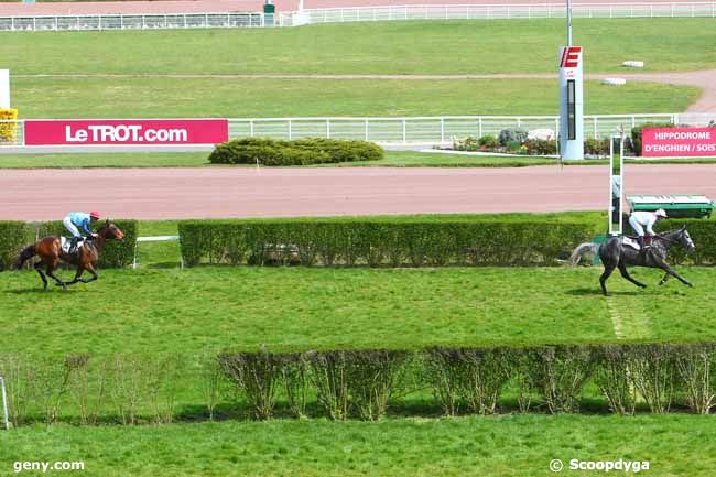 12/04/2016 - Enghien - Prix de Manneville : Arrivée