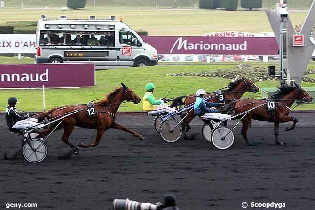 29/01/2011 - Vincennes - Prix de Paray-le-Monial : Arrivée