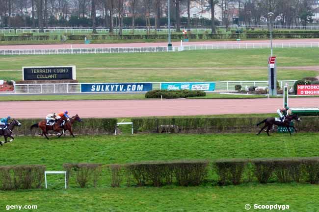 25/02/2014 - Enghien - Prix Varaville : Arrivée