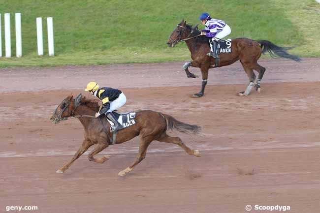 23/03/2016 - Agen-Le Passage - Prix de la Ville "le Passage" : Arrivée