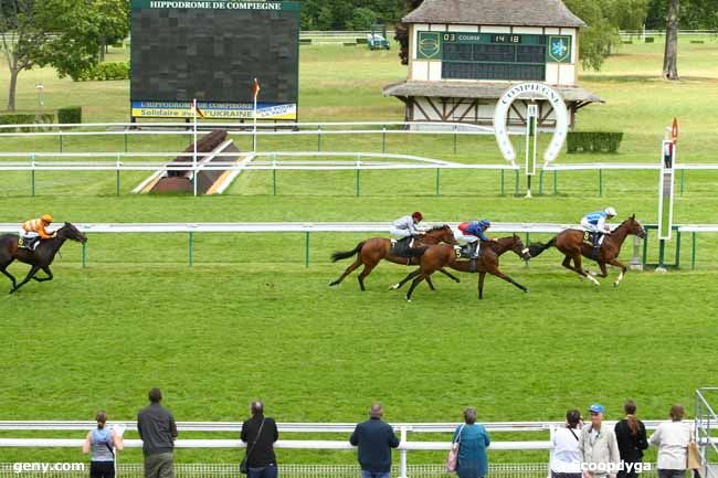 10/06/2022 - Compiègne - Prix des Belles Demoiselles : Arrivée