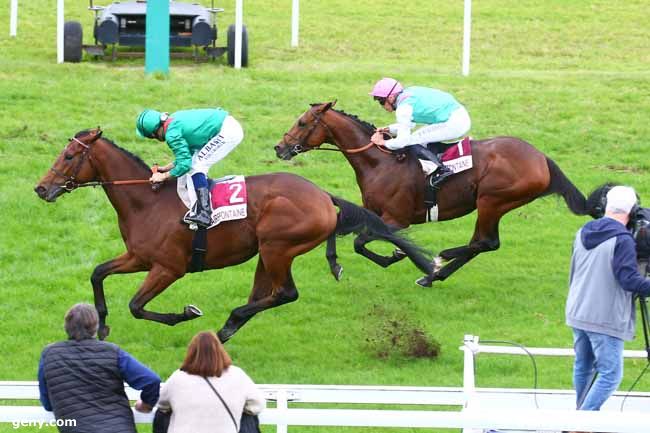 17/10/2022 - Clairefontaine-Deauville - Prix Godolphin pour la MFR Balleroy - Prix Ashmore : Arrivée