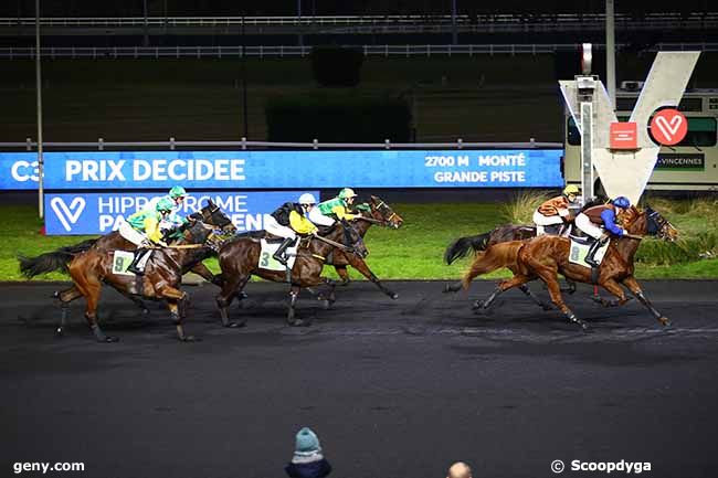 03/02/2023 - Vincennes - Prix Decidée : Arrivée