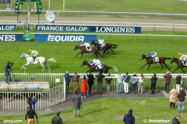 10/10/2020 - Chantilly - Prix de la Galerie des Batailles : Arrivée