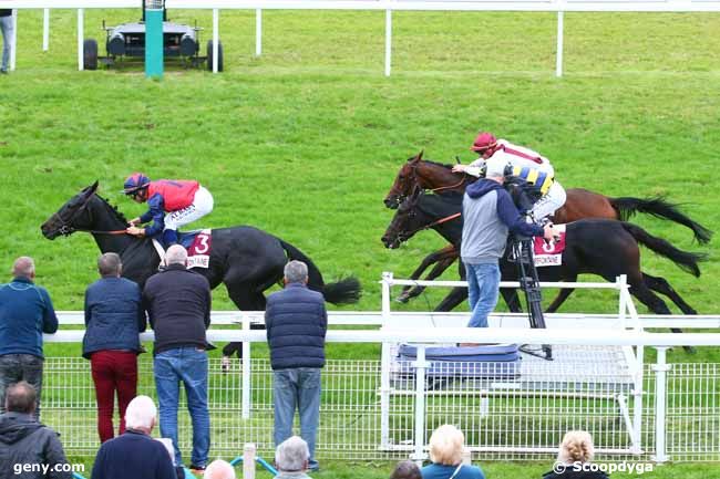 17/10/2022 - Clairefontaine-Deauville - Prix Eqwin pour la MFR de Bernay - Prix de l'Etablissement des Ventes : Arrivée