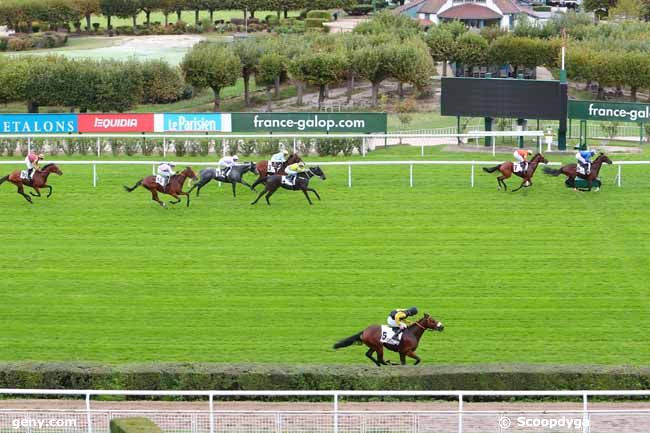 08/10/2020 - Saint-Cloud - Prix de l'Avenue de la Fontaine : Arrivée