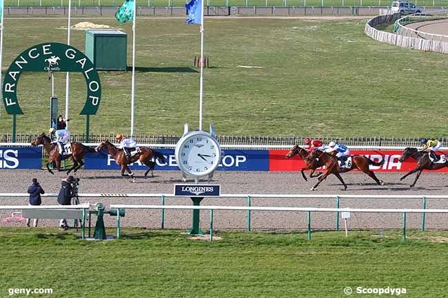 22/03/2022 - Chantilly - Prix du Plessis-Luzarches : Arrivée